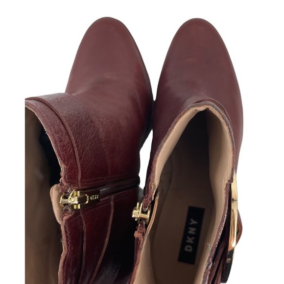 DKNY Women’s Size 8.5 Leather Boots - Picture 5 of 9